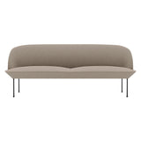 Oslo 3-Seater Sofa: Black