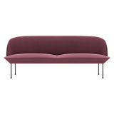 Oslo 3-Seater Sofa: Black