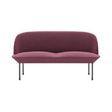 Oslo 2-Seater Sofa: Black