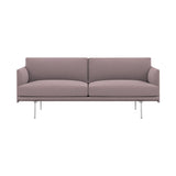 Outline 2-Seater Sofa: Black