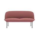 Oslo 2-Seater Sofa: Black