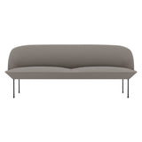 Oslo 3-Seater Sofa: Black