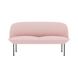 Oslo 2-Seater Sofa: Black