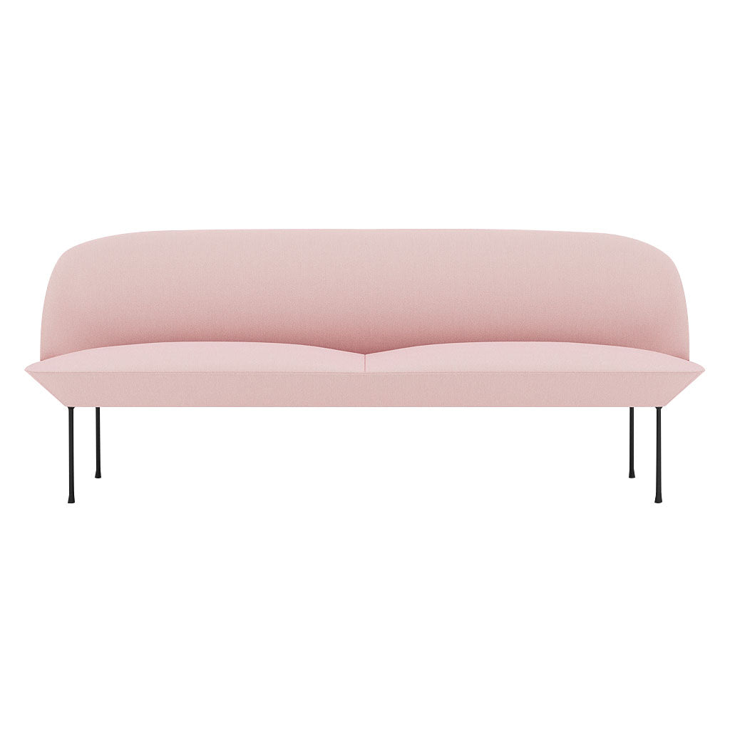 Oslo 3-Seater Sofa: Black
