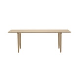 CH011 Coffee Table: Low + Soaped Oak