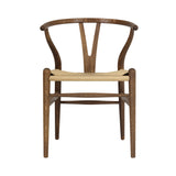 CH24 Wishbone Chair: Natural + Smoked Oiled Oak