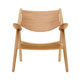 CH28T Lounge Chair: Oiled Oak + Oak