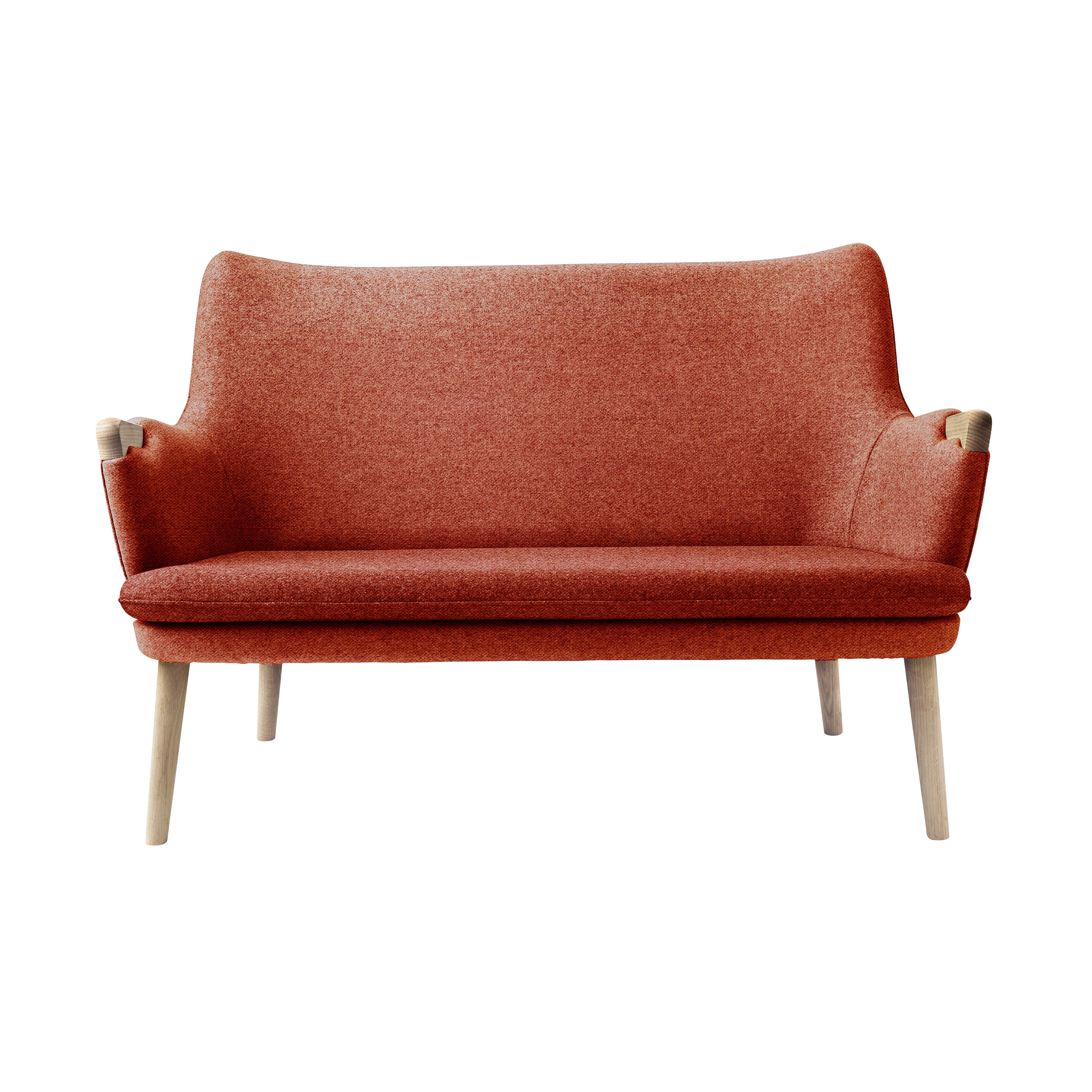 CH72 Sofa: Soaped Oak