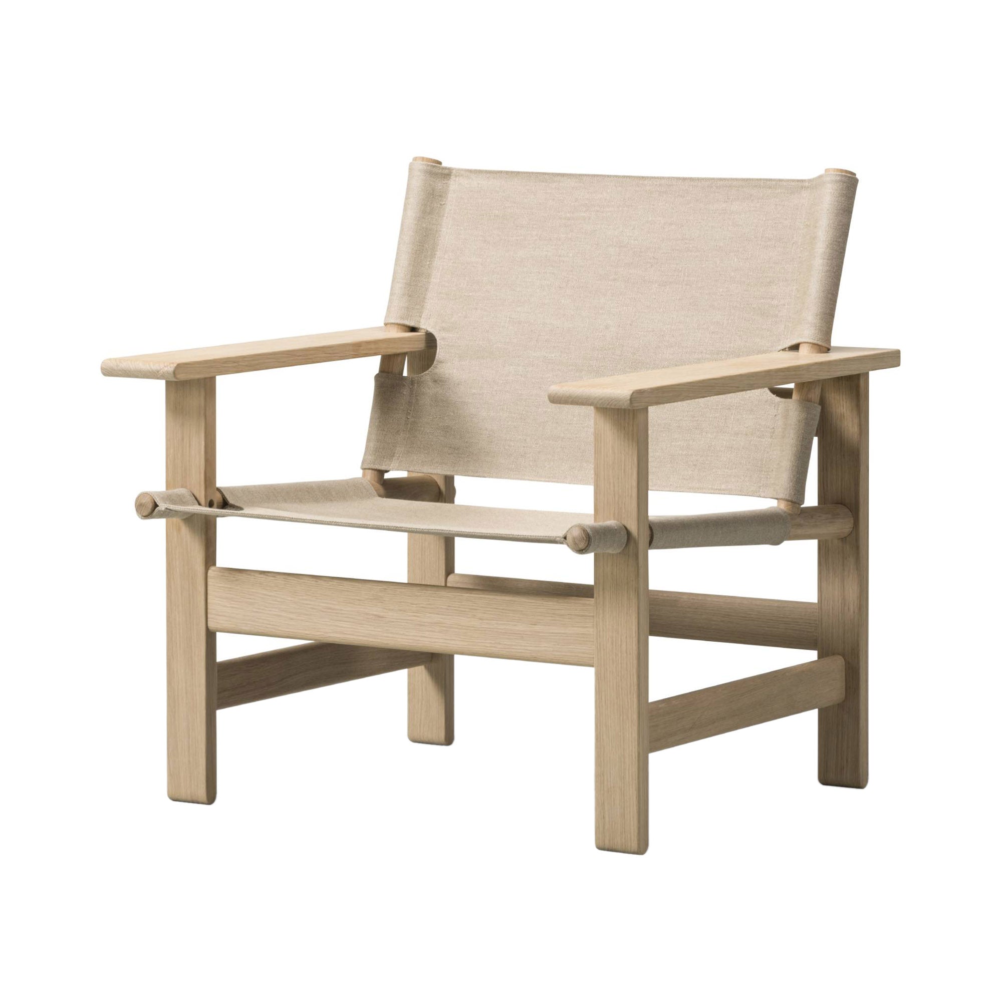 The Canvas Chair: Soaped Oak + Natural