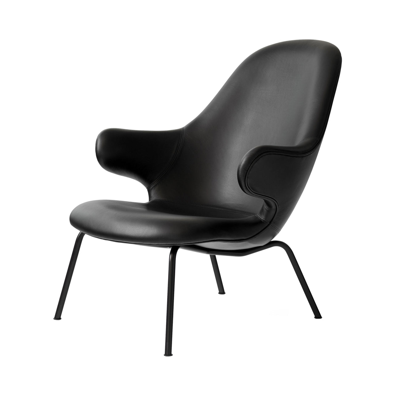Catch Lounge Chair JH13 + JH14: Round Tube (JH14)
