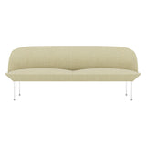 Oslo 3-Seater Sofa: Chrome