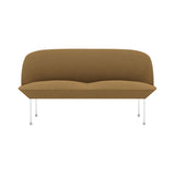 Oslo 2-Seater Sofa: Chrome