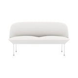 Oslo 2-Seater Sofa: Chrome