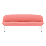 Oslo 3-Seater Sofa: Chrome
