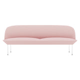 Oslo 3-Seater Sofa: Chrome