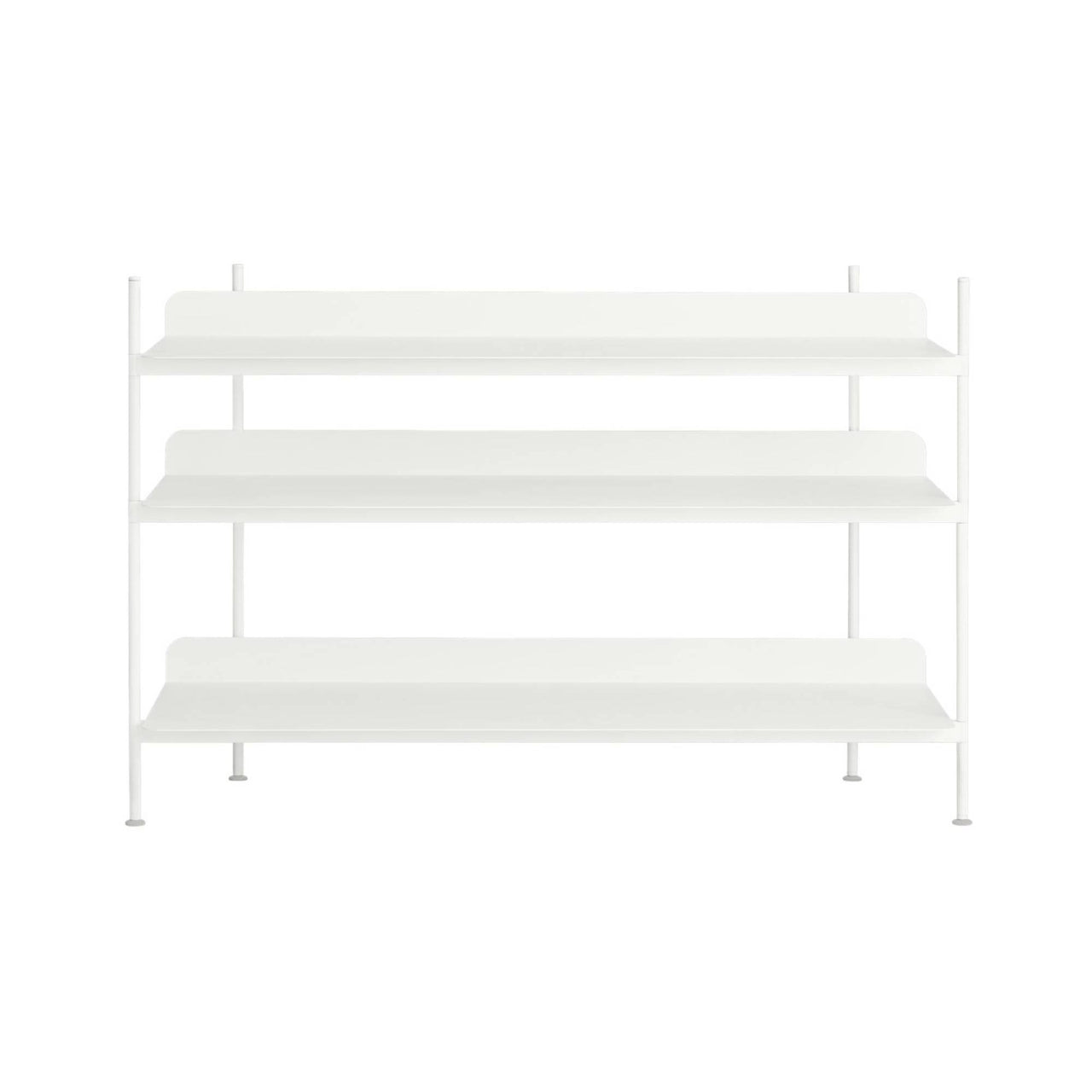 Compile Shelving System: Configuration 2 + White