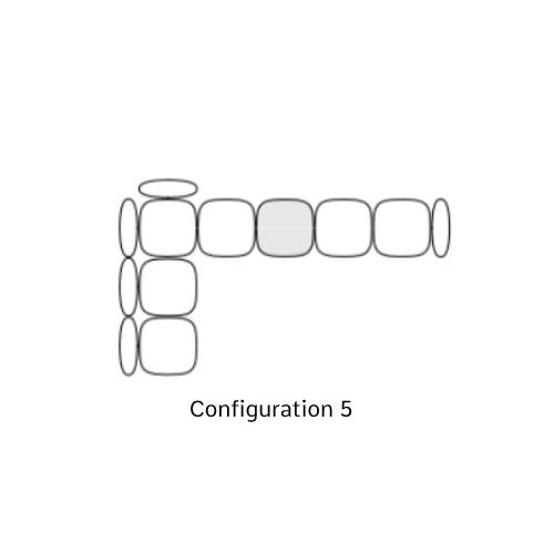 Isole Sofa Modules NN1A-NN1C