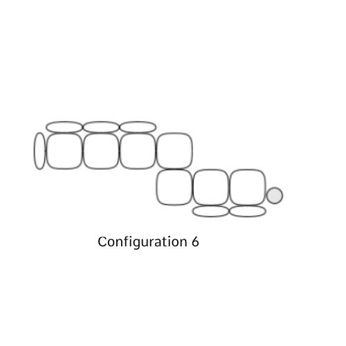 Isole Sofa Modules NN1A-NN1C