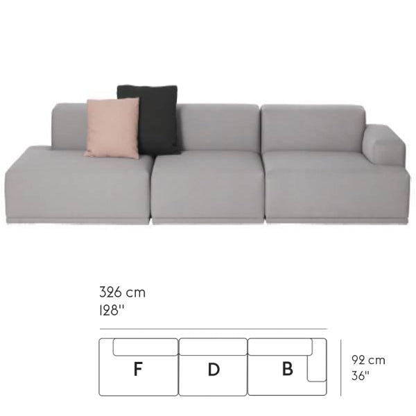 Connect Modular Sofa: Stocked - Quick Ship
