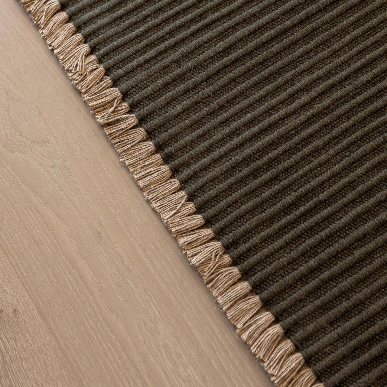 Tasseled Wool Rug