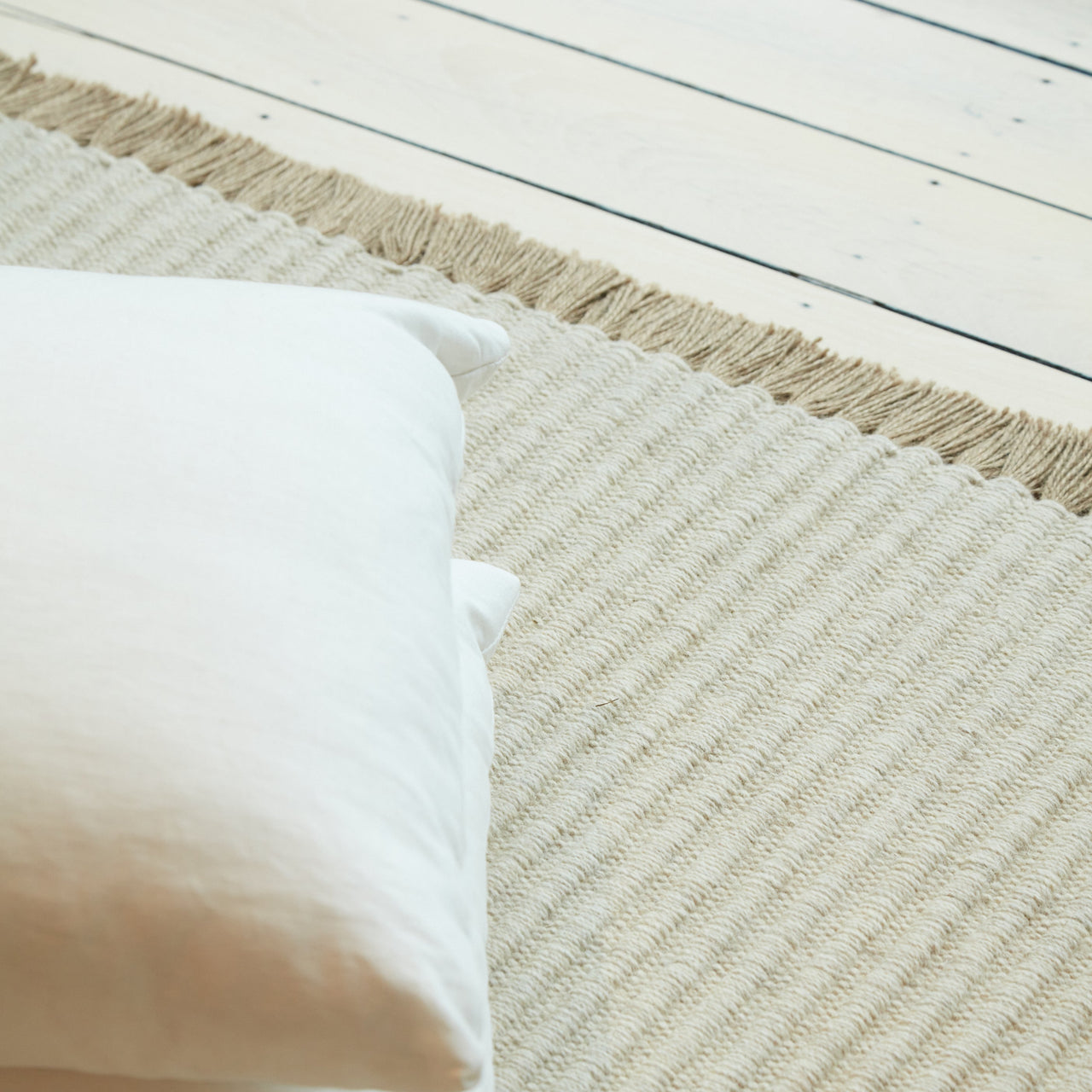 Tasseled Wool Rug