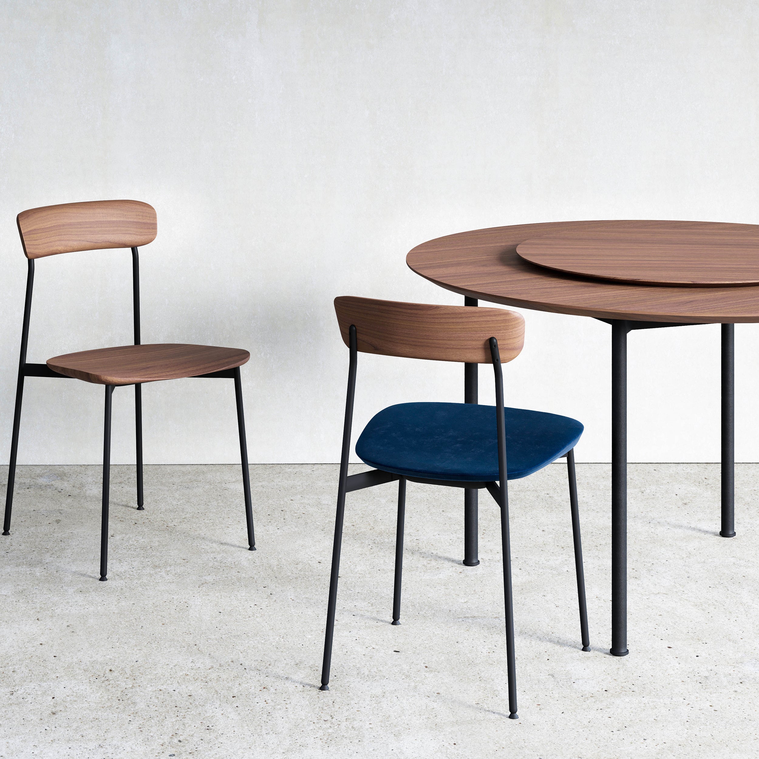 Crawford Dining Chair: Upholstered