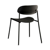 Ori Dining Chair: Black Oak