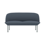 Oslo 2-Seater Sofa: Dark Grey