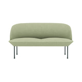Oslo 2-Seater Sofa: Dark Grey