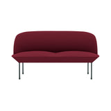 Oslo 2-Seater Sofa: Dark Grey