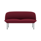 Oslo 2-Seater Sofa: Dark Grey