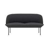 Oslo 2-Seater Sofa: Dark Grey