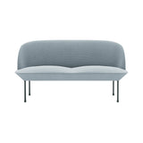 Oslo 2-Seater Sofa: Dark Grey