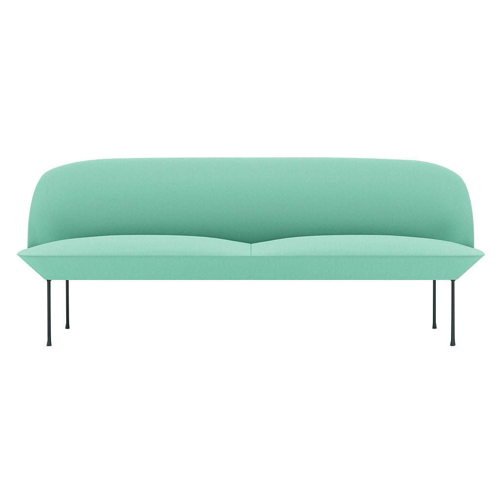 Oslo 3-Seater Sofa: Dark Grey