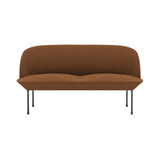Oslo 2-Seater Sofa: Dark Grey