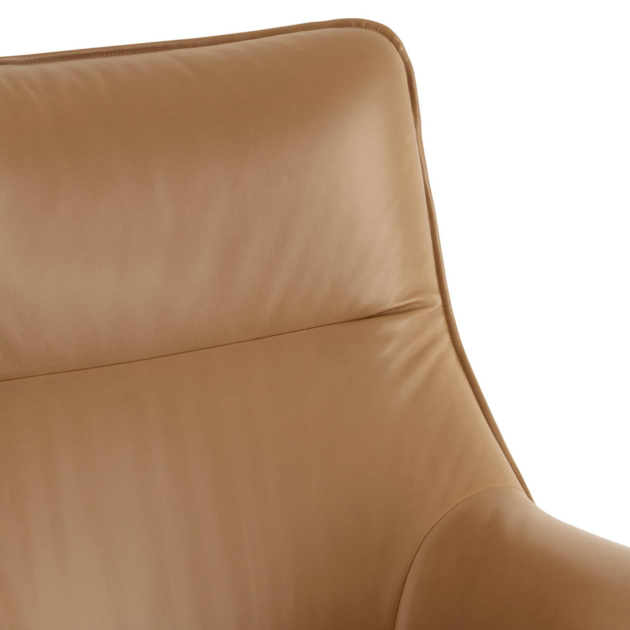 Doze Lounge Chair: Tube Base - Quick Ship