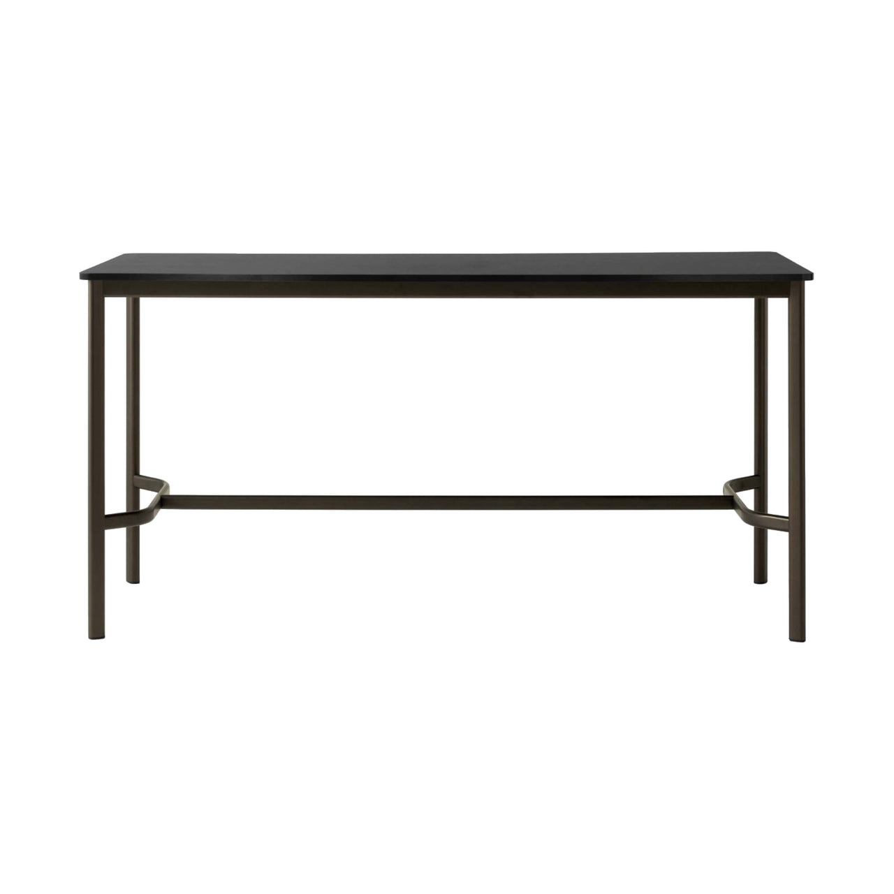 Drip Table: HW61-HW64 + HW111-HW114 + HW62 + Black Nano Laminate + Bronze