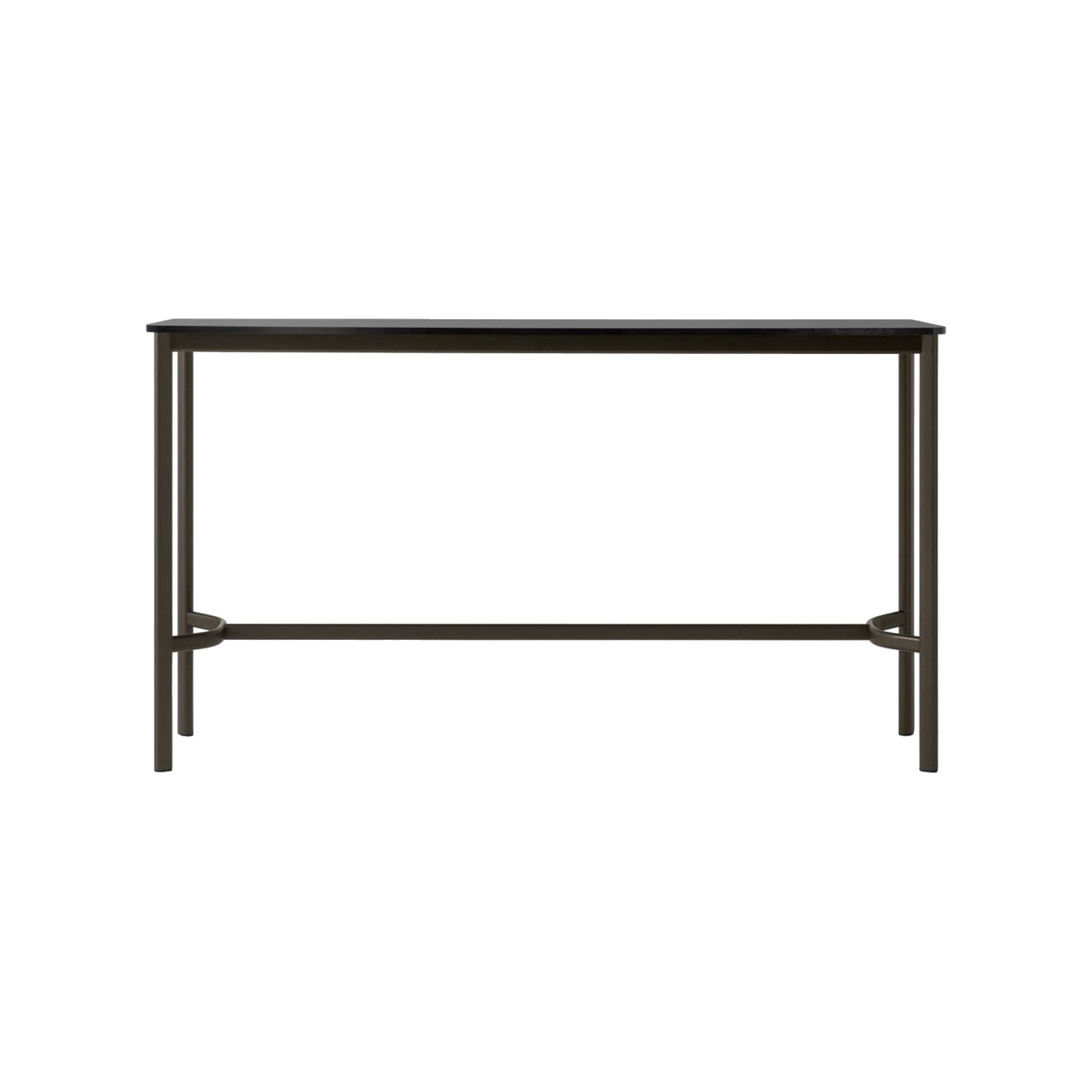 Drip Table: HW61-HW64 + HW111-HW114 + HW63 + Black Nano Laminate + Bronze