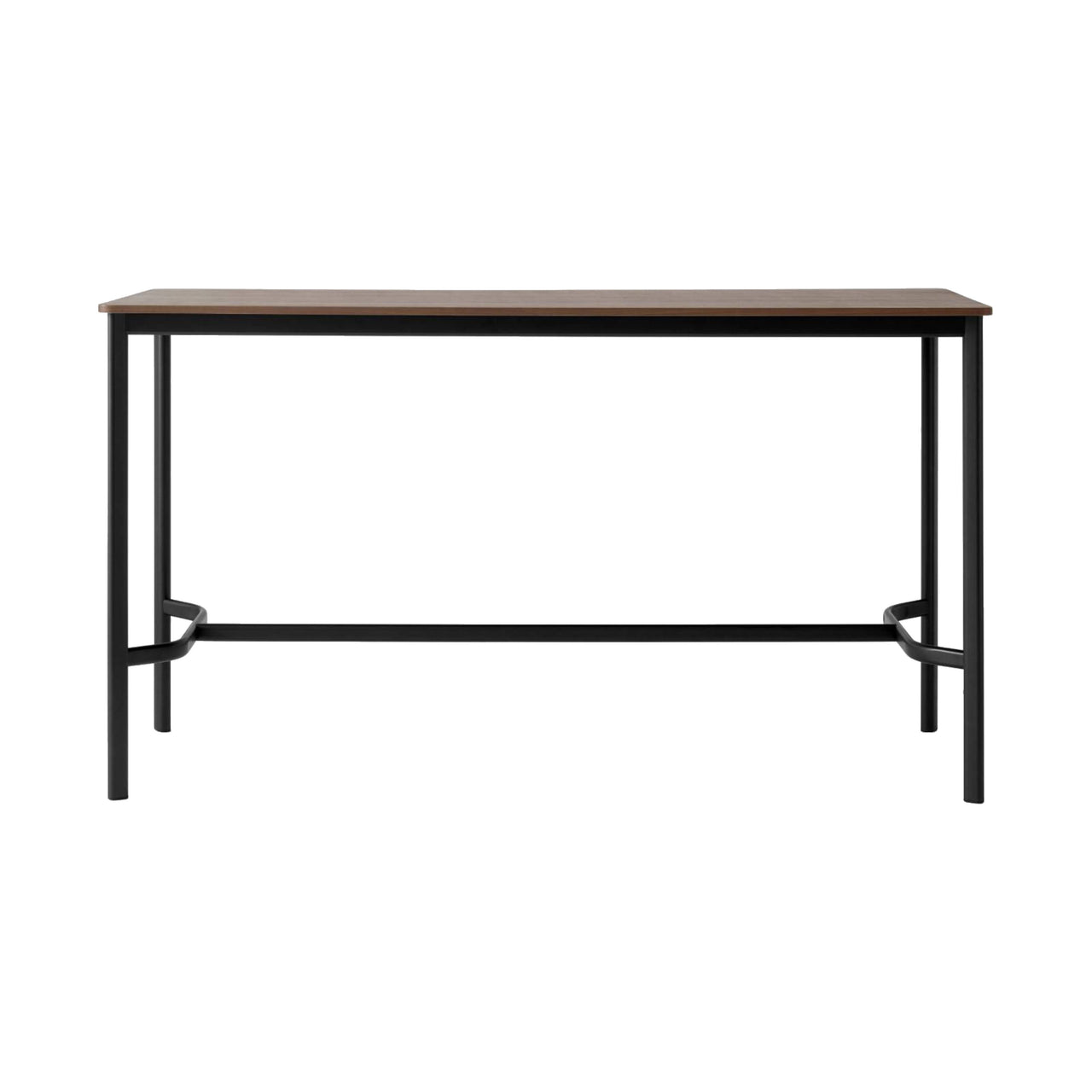 Drip Table: HW61-HW64 + HW111-HW114 + HW64 + Walnut Veneer + Black