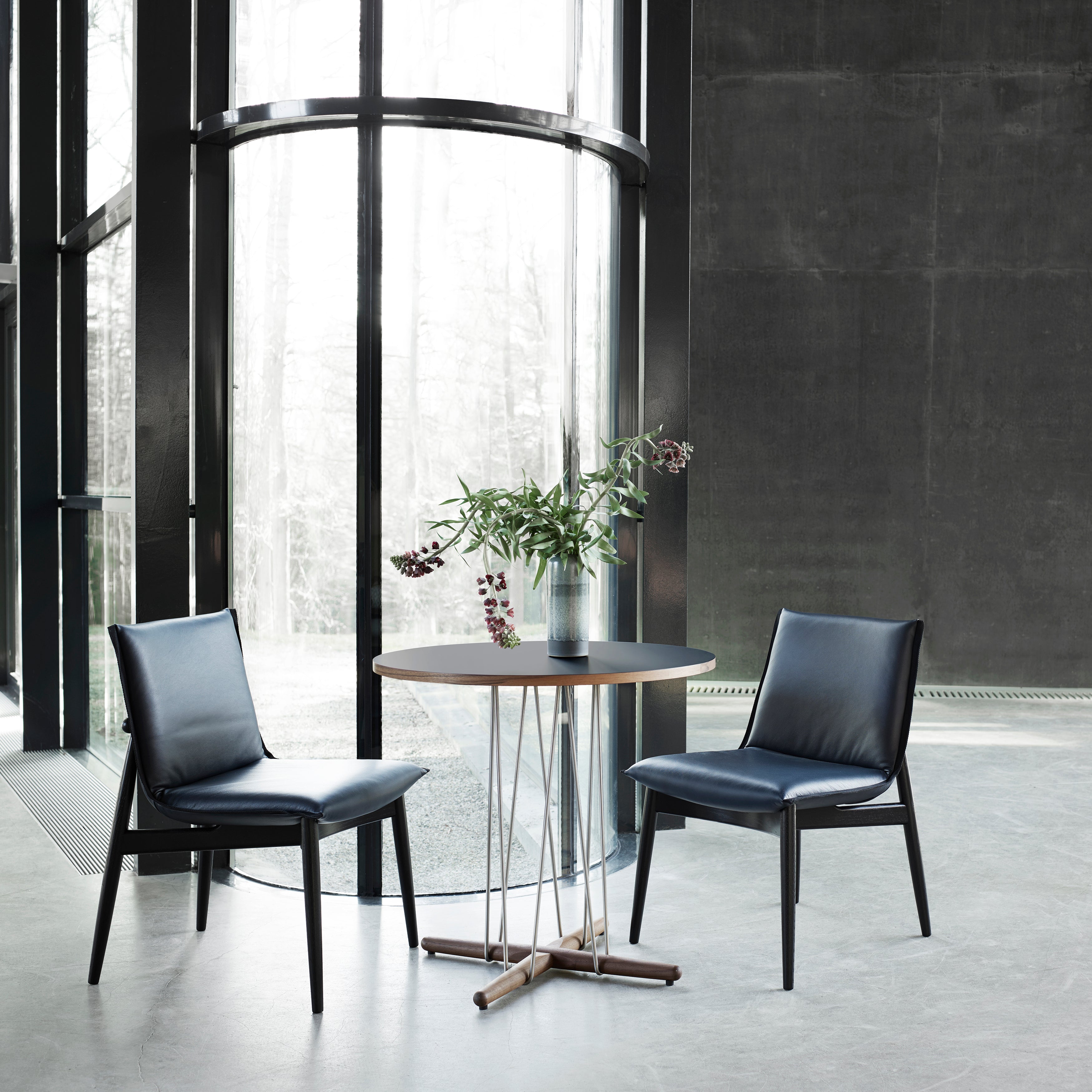 E020 Embrace Table: Stainless Steel