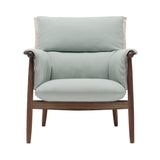 E015 Embrace Lounge Chair: Natural Edging Strip + Oiled Walnut