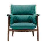 E015 Embrace Lounge Chair: Natural Edging Strip + Oiled Walnut