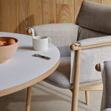 E020 Embrace Table: Stainless Steel