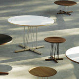 E020 Embrace Table: Stainless Steel