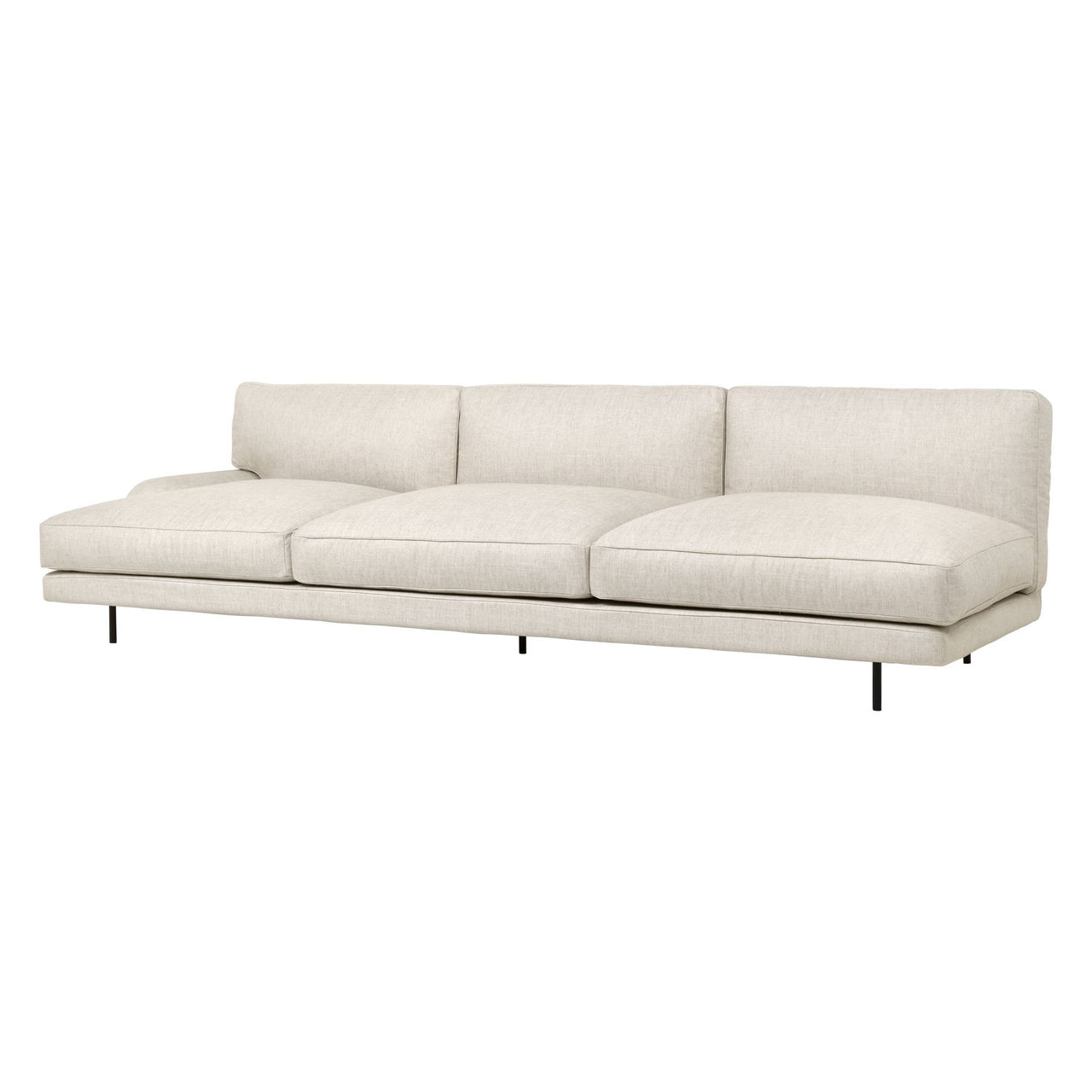 Flaneur 3 Seater Module with Armrest: Left