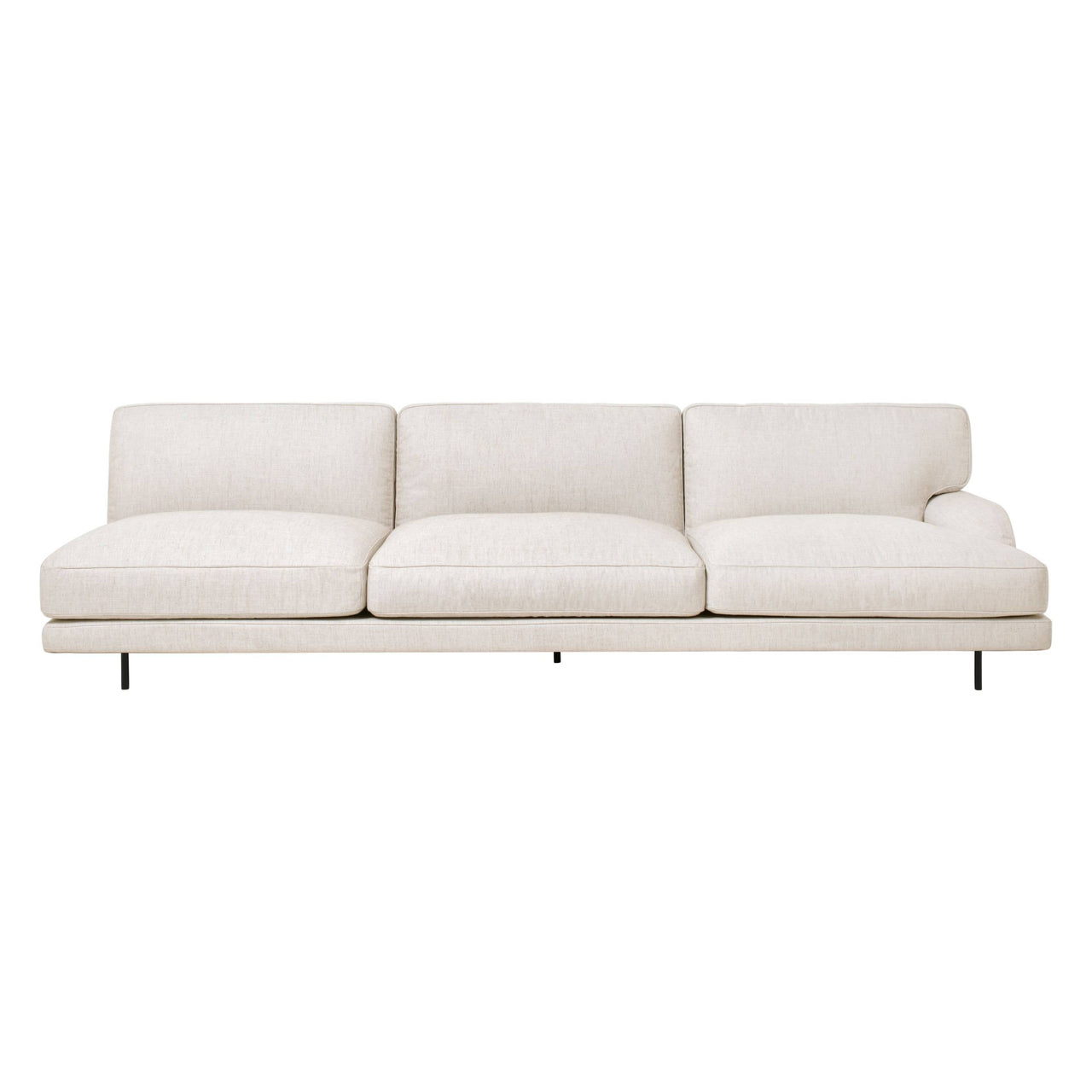 Flaneur 3 Seater Module with Armrest: Right