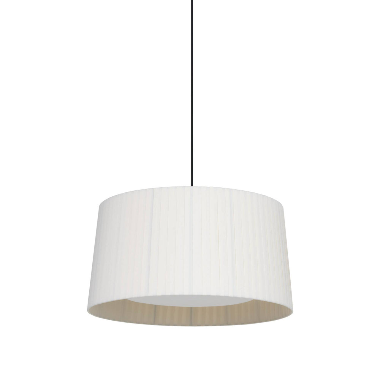 GT5 Pendant Lamp: Natural + Black