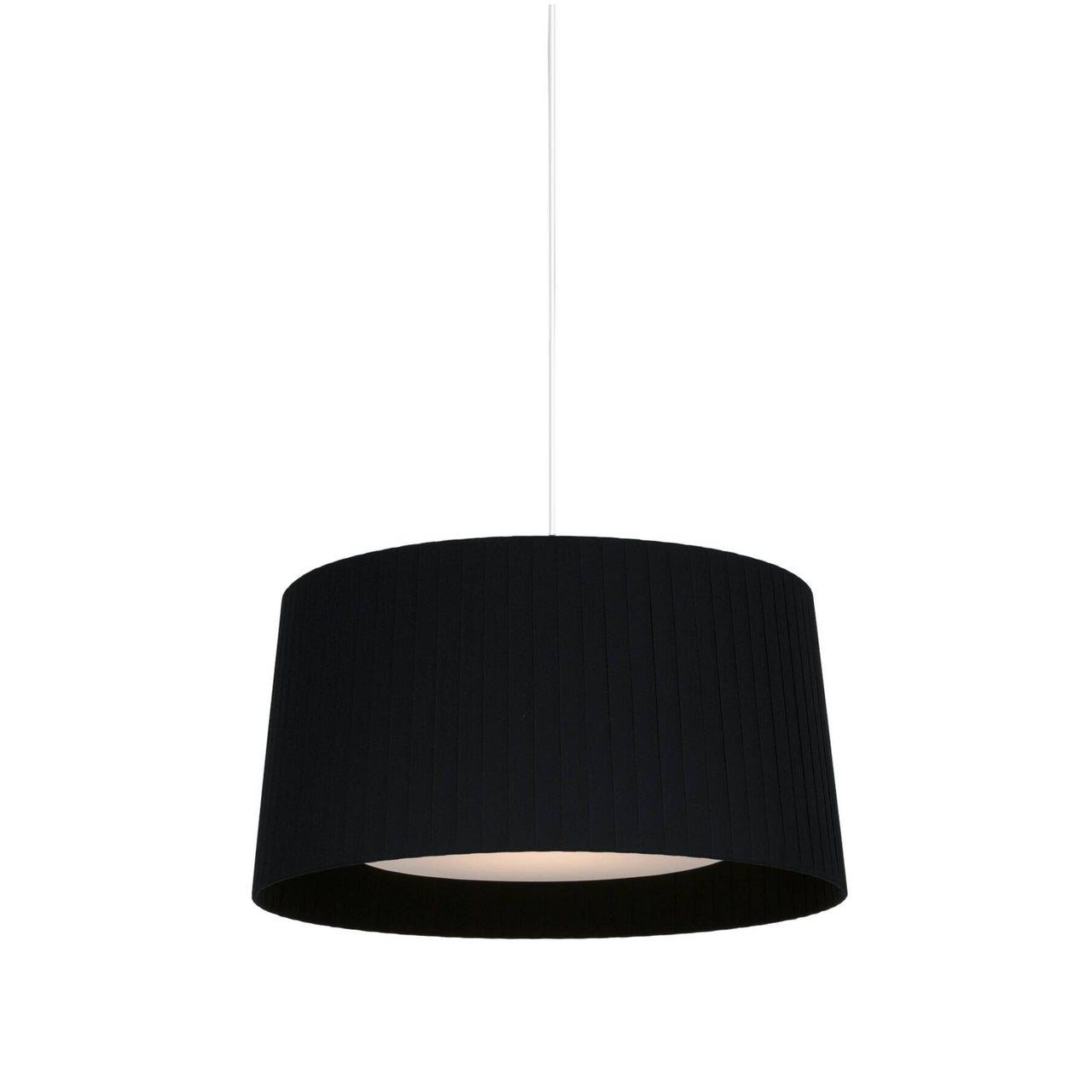 GT5 Pendant Lamp: Black + White