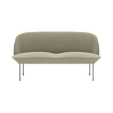 Oslo 2-Seater Sofa: Grey