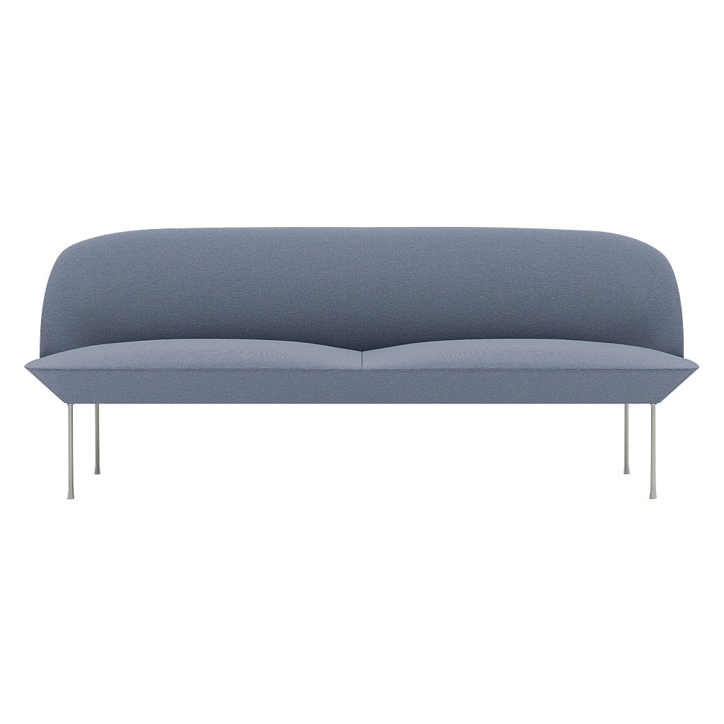 Oslo 3-Seater Sofa: Grey